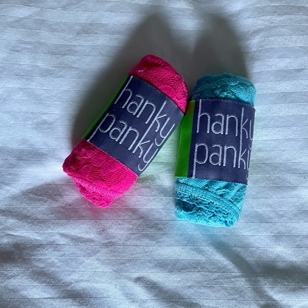 NWT - Hanky Panky Low Rise Thong - Bundle of 2